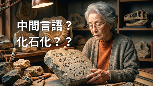 【日本語教員試験】中間言語・化石化とは？例題付きで分かりやすく解説！
